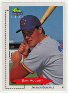 Sam August - Jackson Generals (MLB - Minor League Baseball Card) 1991 Classic Best # 298 Mint