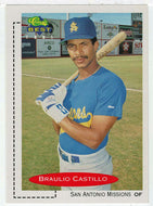 Braulio Castillo - San Antonio Missions (MLB - Minor League Baseball Card) 1991 Classic Best # 307 Mint