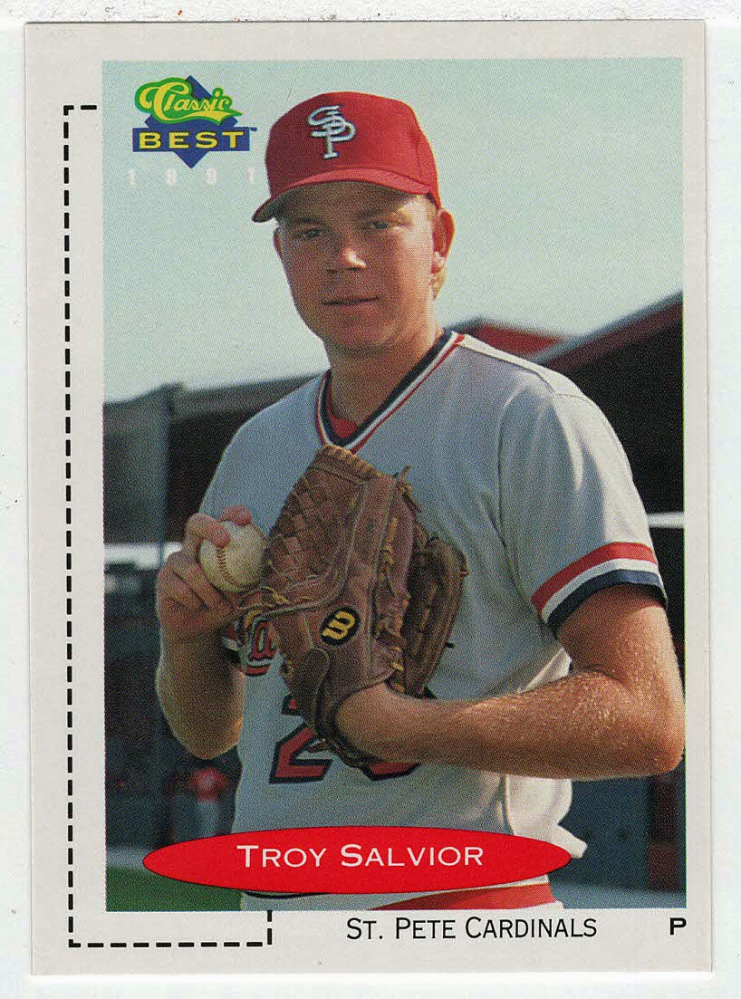 Troy Salvior - St. Petersburg Cardinals (MLB - Minor League Baseball Card) 1991 Classic Best # 310 Mint