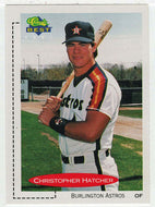 Christopher Hatcher - Burlington Astros (MLB - Minor League Baseball Card) 1991 Classic Best # 312 Mint