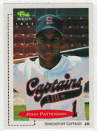 John Patterson - Shreveport Captains (MLB - Minor League Baseball Card) 1991 Classic Best # 314 Mint