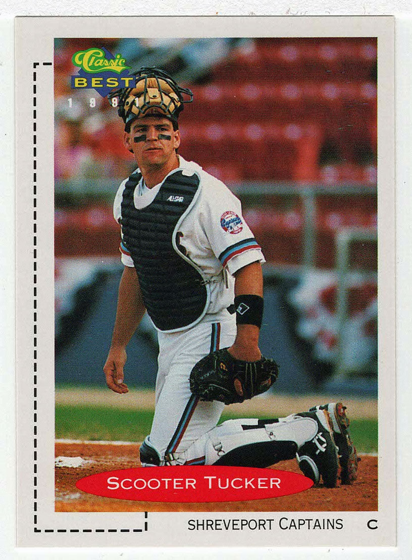 Scooter Tucker - Shreveport Captains (MLB - Minor League Baseball Card) 1991 Classic Best # 315 Mint