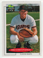 Eric Christopherson - Clinton Giants (MLB - Minor League Baseball Card) 1991 Classic Best # 320 Mint