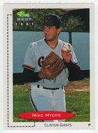 Mike Myers - Clinton Giants (MLB - Minor League Baseball Card) 1991 Classic Best # 323 Mint