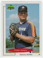 Todd Jones - Osceola Astros (MLB - Minor League Baseball Card) 1991 Classic Best # 333 Mint