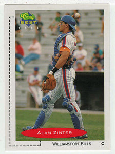 Alan Zinter - Williamsport Bills (MLB - Minor League Baseball Card) 1991 Classic Best # 334 Mint