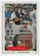Paul Bruno - Kenosha Twins (MLB - Minor League Baseball Card) 1991 Classic Best # 343 Mint