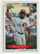Ron Lockett - Clearwater Phillies (MLB - Minor League Baseball Card) 1991 Classic Best # 348 Mint
