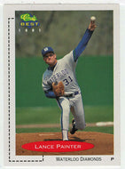 Lance Painter - Waterloo Diamonds (MLB - Minor League Baseball Card) 1991 Classic Best # 352 Mint