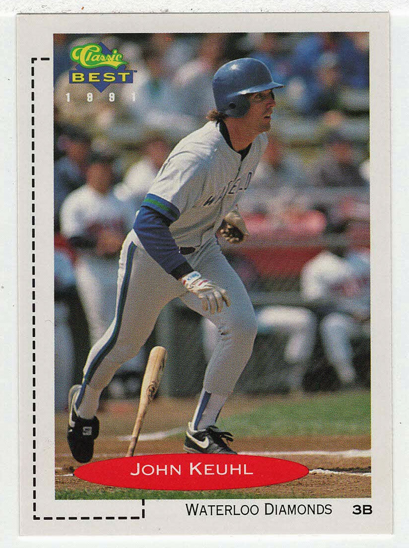 John Kuehl - Waterloo Diamonds (MLB - Minor League Baseball Card) 1991 Classic Best # 354 Mint