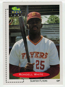 Rondell White - Sumter Flyers (MLB - Minor League Baseball Card) 1991 Classic Best # 360 Mint