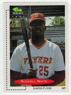 Rondell White - Sumter Flyers (MLB - Minor League Baseball Card) 1991 Classic Best # 360 Mint