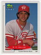 K. C. Gillum - Cedar Rapids Reds (MLB - Minor League Baseball Card) 1991 Classic Best # 369 Mint