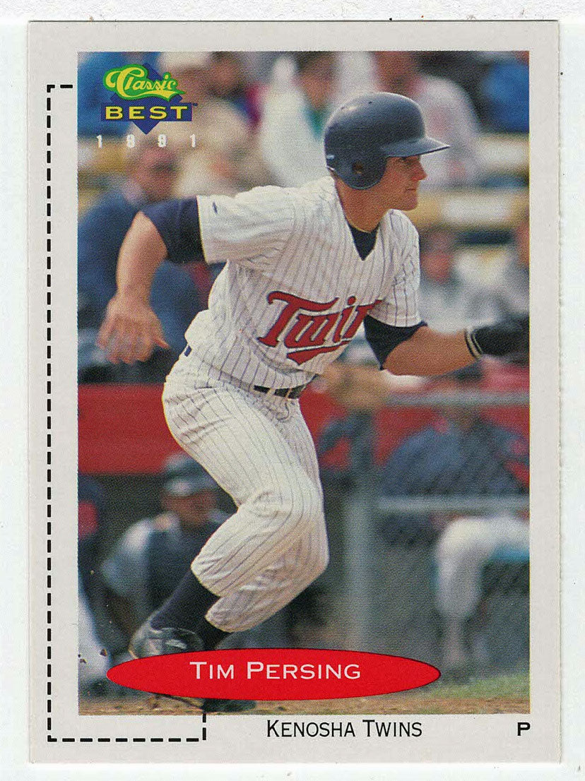 Tim Persing - Kenosha Twins (MLB - Minor League Baseball Card) 1991 Classic Best # 371 Mint