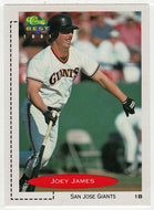 Joey James - San Jose Giants (MLB - Minor League Baseball Card) 1991 Classic Best # 378 Mint