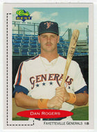 Dan Rogers - Fayetteville Generals (MLB - Minor League Baseball Card) 1991 Classic Best # 379 Mint