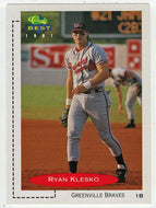 Ryan Klesko - Greenville Braves (MLB - Minor League Baseball Card) 1991 Classic Best # 388 Mint