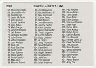 Checklist # 2 (MLB - Minor League Baseball Card) 1991 Classic Best # 392 Mint
