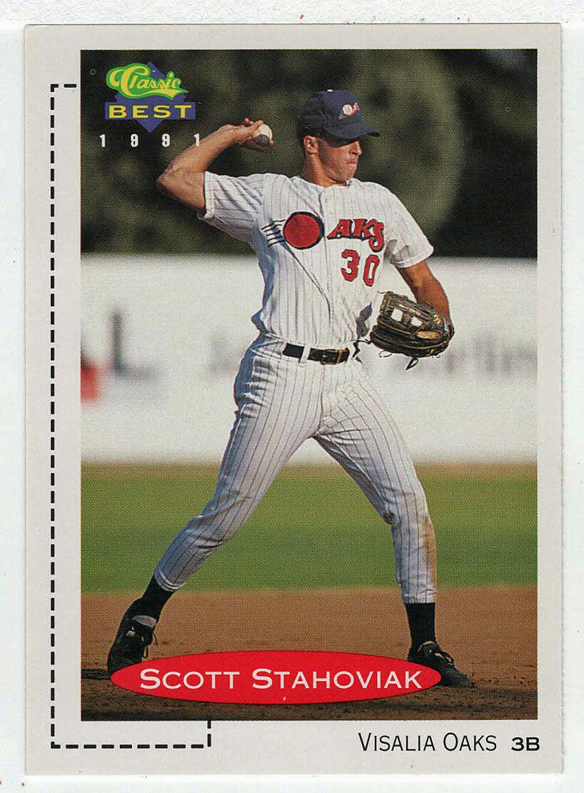 Scott Stahoviak - Visalia Oaks (MLB - Minor League Baseball Card) 1991 Classic Best # 401 Mint
