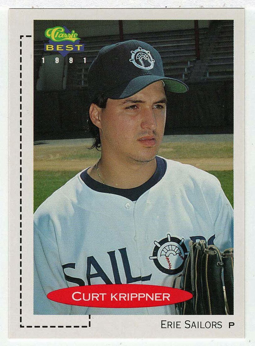Curt Krippner - Erie Sailors (MLB - Minor League Baseball Card) 1991 Classic Best # 403 Mint