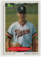 Justin Thompson - Bristol Tigers (MLB - Minor League Baseball Card) 1991 Classic Best # 405 Mint