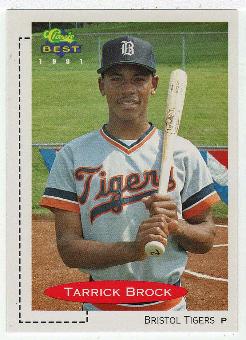 Tarrik Brock - Bristol Tigers (MLB - Minor League Baseball Card) 1991 Classic Best # 407 Mint