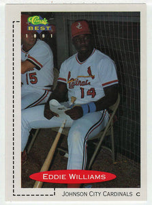 Eddie Williams - Johnson City Cardinals (MLB - Minor League Baseball Card) 1991 Classic Best # 408 Mint