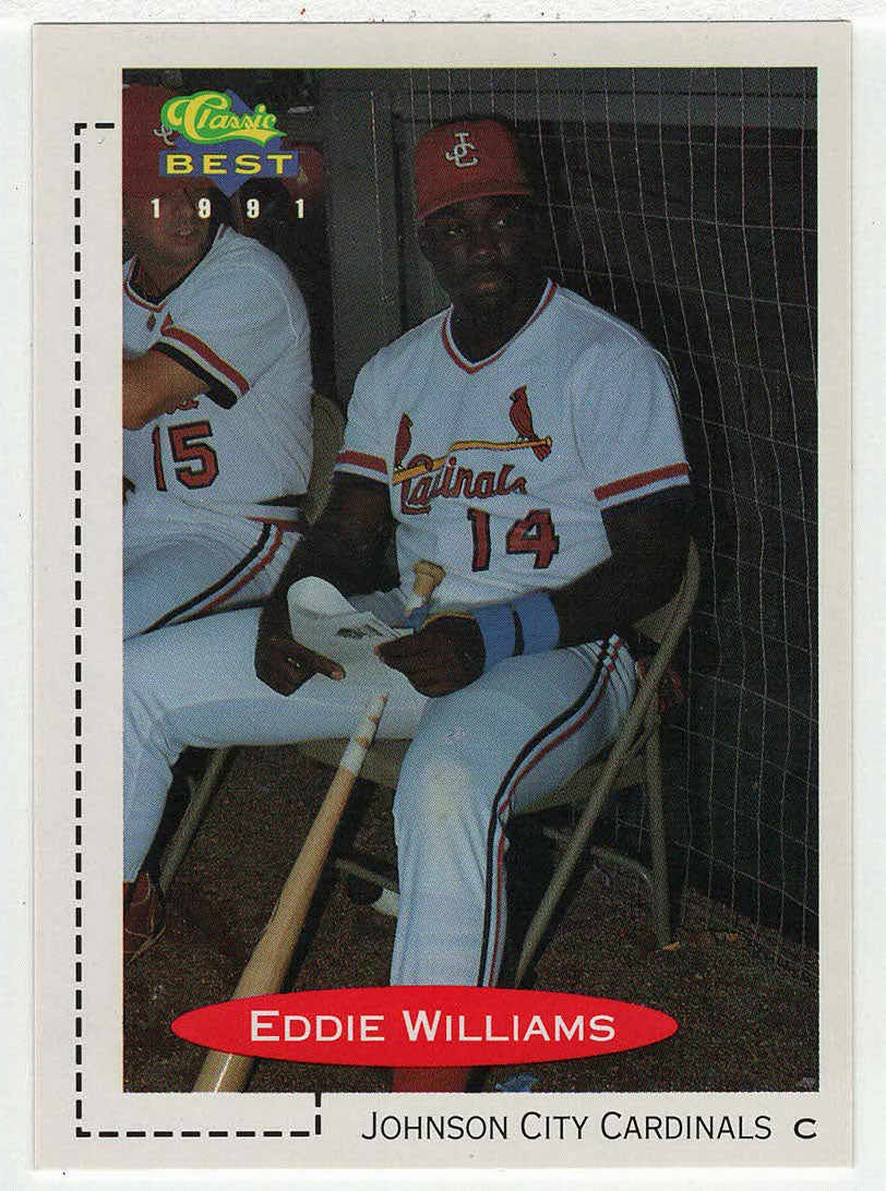 Eddie Williams - Johnson City Cardinals (MLB - Minor League Baseball Card) 1991 Classic Best # 408 Mint