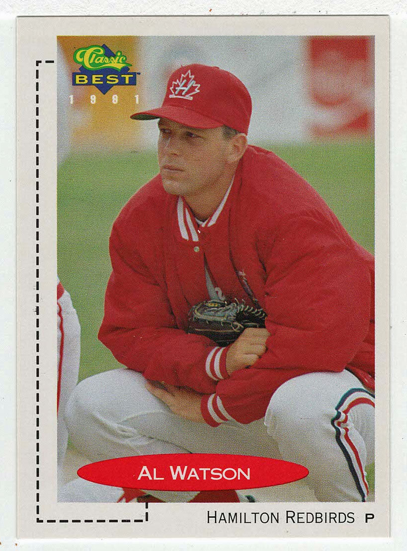 Al Watson - Hamilton Redbirds (MLB - Minor League Baseball Card) 1991 Classic Best # 427 Mint