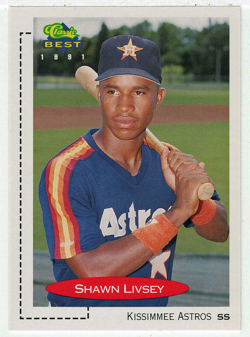 Shawn Livsey - GCL Astros (MLB - Minor League Baseball Card) 1991 Classic Best # 434 Mint