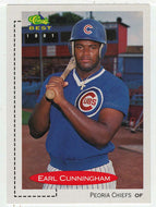 Earl Cunningham - Peoria Chiefs (MLB - Minor League Baseball Card) 1991 Classic Best # 435 Mint