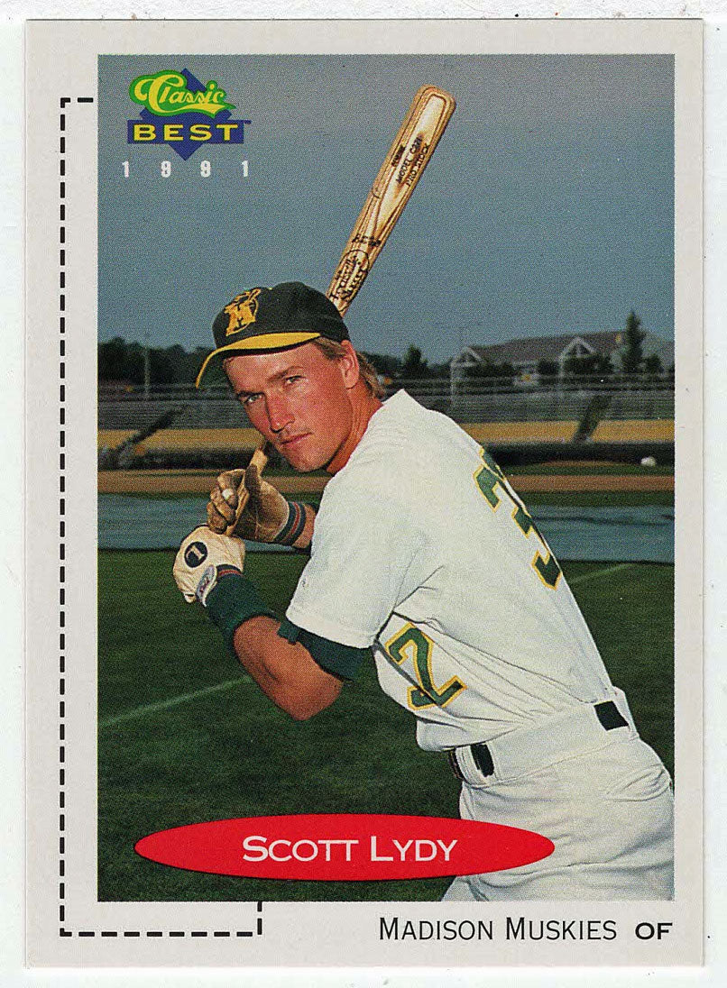 Scott Lydy - Madison Muskies (MLB - Minor League Baseball Card) 1991 Classic Best # 436 Mint