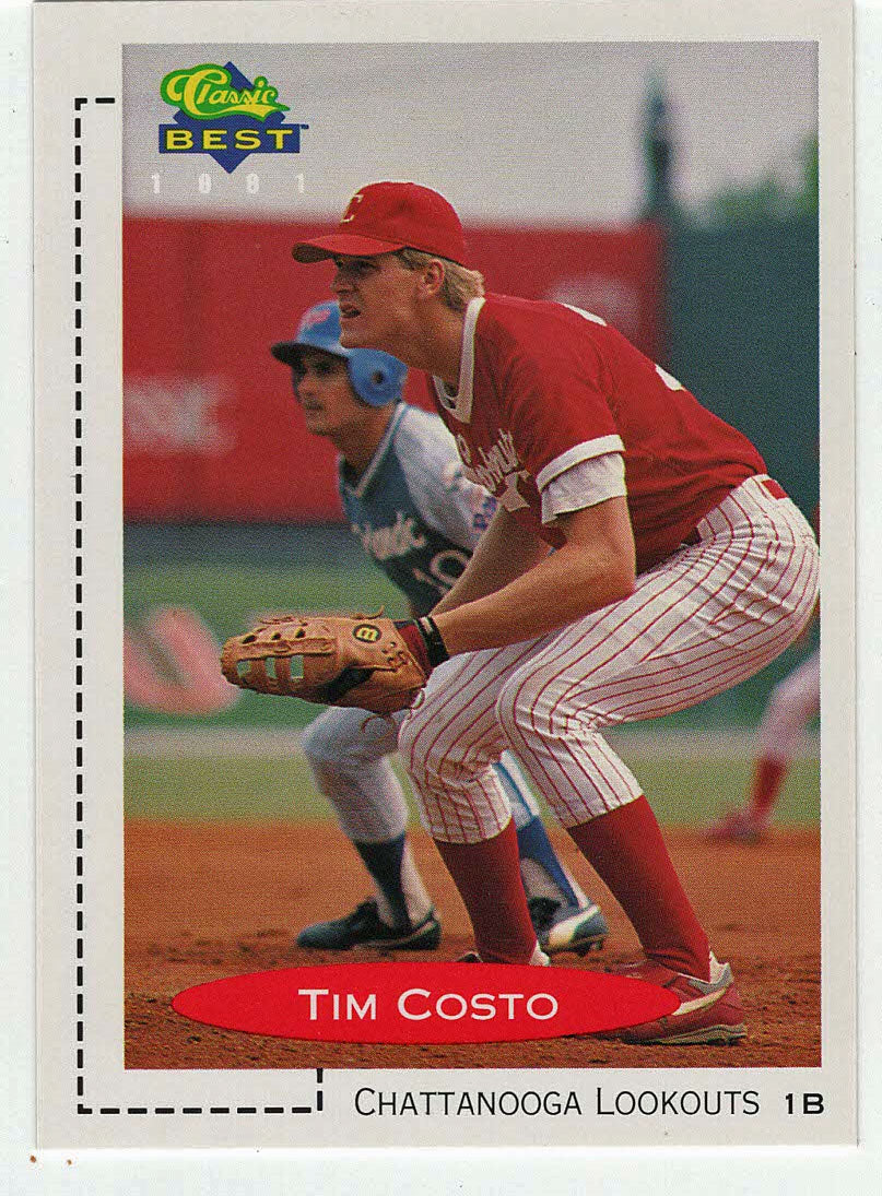 Tim Costo - Chattanooga Lookouts (MLB - Minor League Baseball Card) 1991 Classic Best # 438 Mint