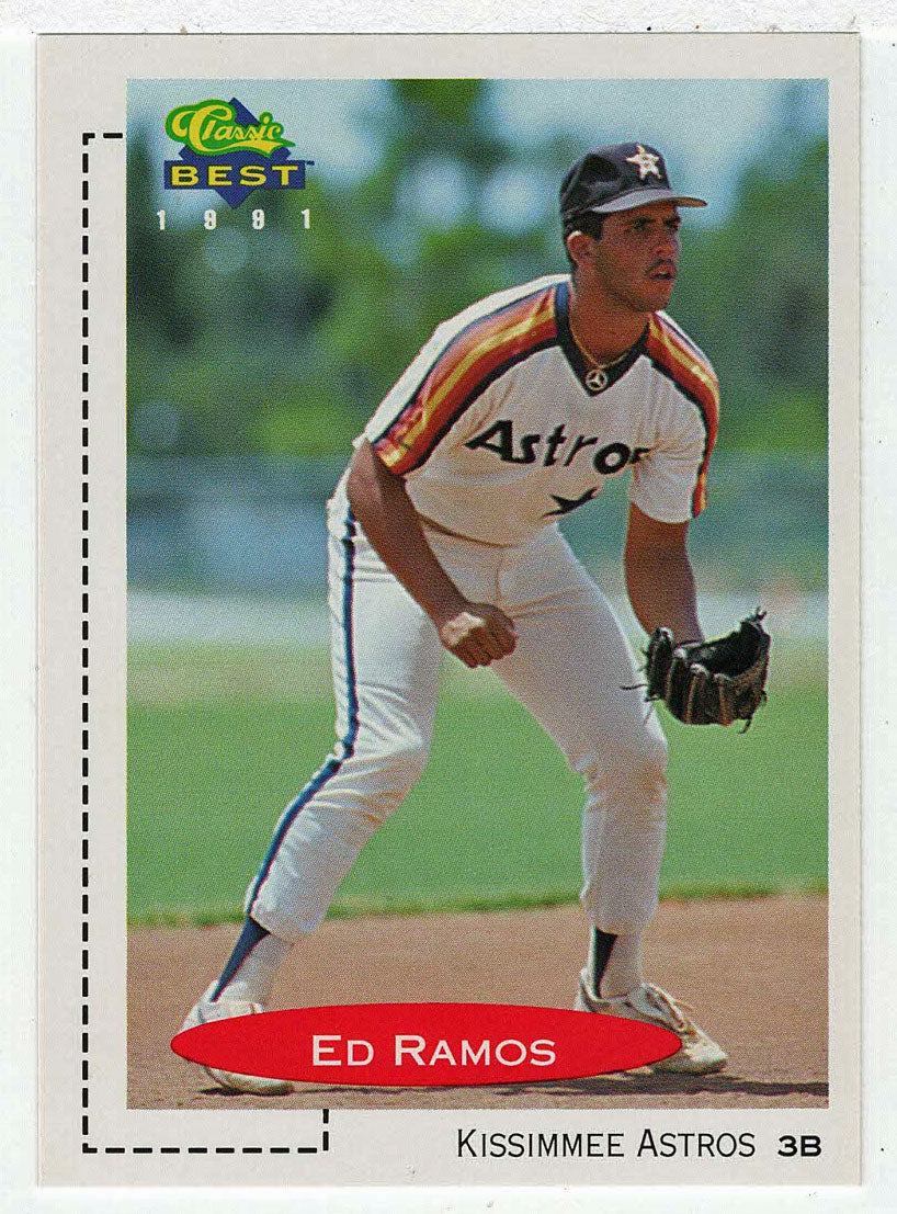Ed Ramos - Kissimmee Astros (MLB - Minor League Baseball Card) 1991 Classic Best # 440 Mint