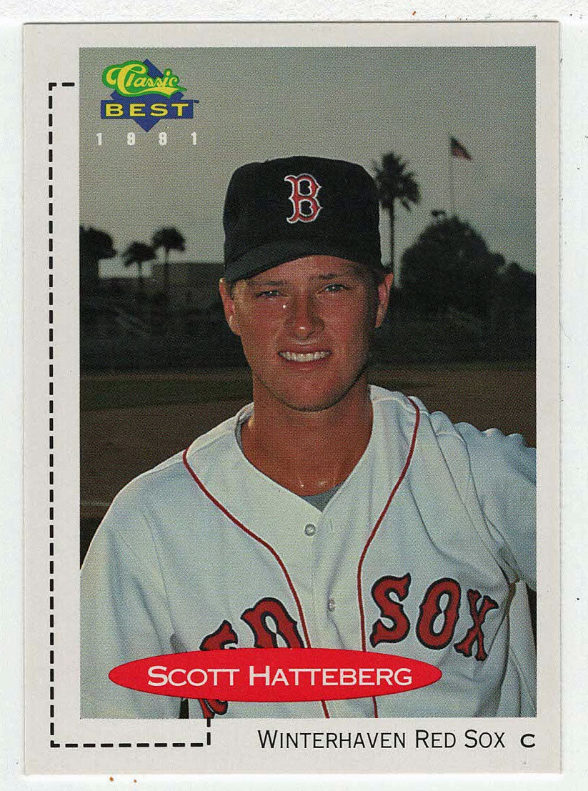 Scott Hatteberg - Winter Haven Red Sox (MLB - Minor League Baseball Card) 1991 Classic Best # 442 Mint