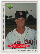 Scott Hatteberg - Winter Haven Red Sox (MLB - Minor League Baseball Card) 1991 Classic Best # 442 Mint
