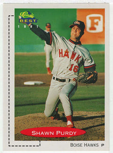 Shawn Purdy - Boise Hawks (MLB - Minor League Baseball Card) 1991 Classic Best # 447 Mint