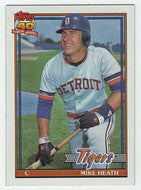 Mike Heath - Detroit Tigers (MLB Baseball Card) 1991 Topps # 16 Mint