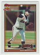 Jeff Brantley - San Francisco Giants (MLB Baseball Card) 1991 Topps # 17 Mint