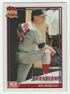 Joe Morgan - Manager - Boston Red Sox (MLB Baseball Card) 1991 Topps # 21 Mint