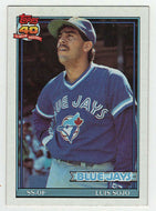 Luis Sojo - Toronto Blue Jays (MLB Baseball Card) 1991 Topps # 26 Mint
