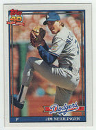 Jim Neidlinger RC - Los Angeles Dodgers (MLB Baseball Card) 1991 Topps # 39 Mint