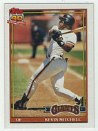Kevin Mitchell - San Francisco Giants (MLB Baseball Card) 1991 Topps # 40 Mint