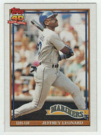 Jeffrey Leonard - Seattle Mariners (MLB Baseball Card) 1991 Topps # 55 Mint