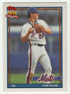 Tom Herr - New York Mets (MLB Baseball Card) 1991 Topps # 64 Mint