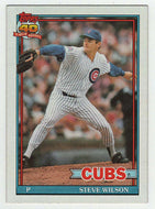 Steve Wilson - Chicago Cubs (MLB Baseball Card) 1991 Topps # 69 Mint