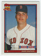 John Dopson - Boston Red Sox (MLB Baseball Card) 1991 Topps # 94 Mint