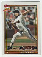 Trevor Wilson - San Francisco Giants (MLB Baseball Card) 1991 Topps # 96 Mint