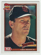 Greg Riddoch - San Diego Padres - Manager (MLB Baseball Card) 1991 Topps # 109 Mint