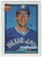 Tom Henke - Toronto Blue Jays (MLB Baseball Card) 1991 Topps # 110 Mint